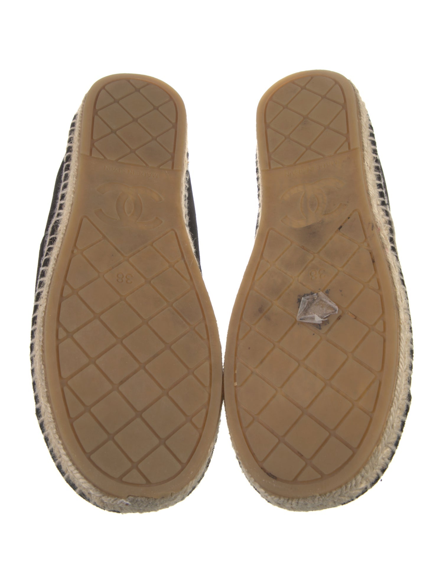 Chanel 2018 Interlocking CC Logo Espadrilles